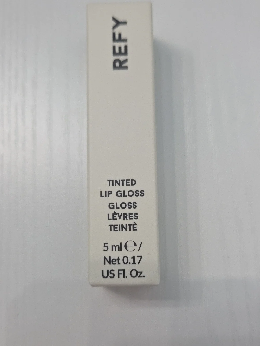 REFY Tinted Lip Gloss — Rose Wood
